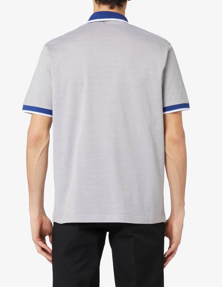 rinascente Rinascente Collection Scottish thread oxford polo shirt