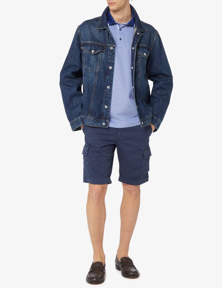 rinascente Rinascente Collection Scottish thread oxford polo shirt