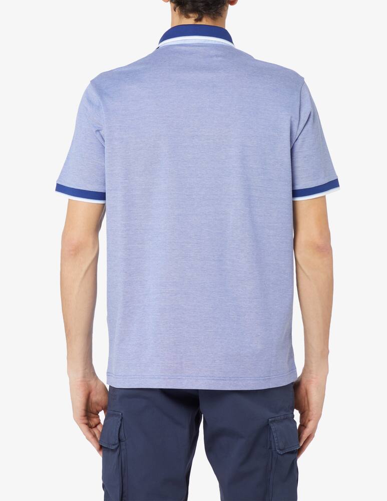 rinascente Rinascente Collection Scottish thread oxford polo shirt