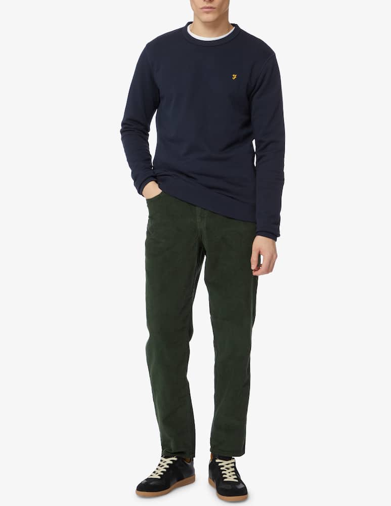 rinascente Farah Felpa girocollo tim basic - Blu