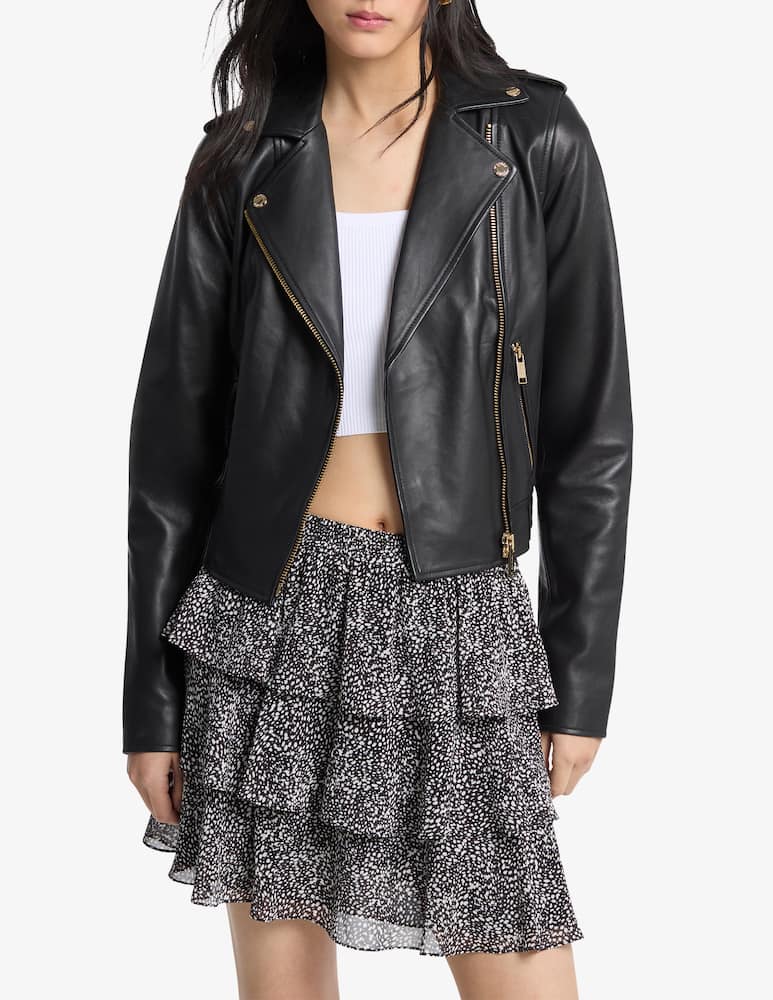 Michael Michael Kors Giacca biker in pelle - immagine 1 Michael Michael Kors Giacca biker in pelle - immagine 1