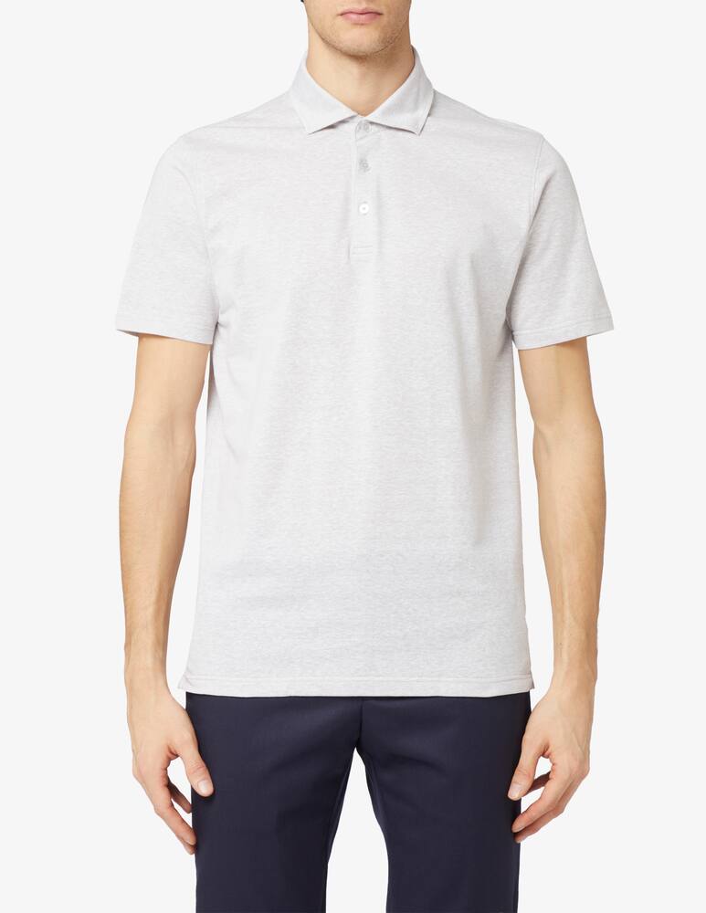 Rinascente Collection Cotton and linen polo - picture 1 Rinascente Collection Cotton and linen polo - picture 1