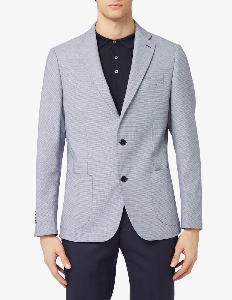 Sartoria Italiana Giacca microstruttura d7 - immagine 1 Sartoria Italiana Giacca microstruttura d7 - immagine 1