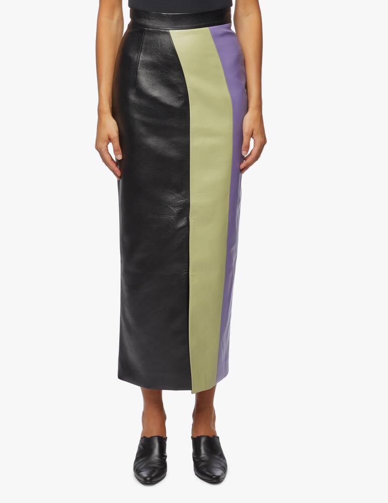 rinascente Materiel Gonna in simil pelle