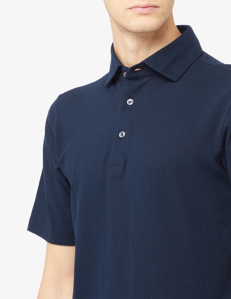 rinascente Gran Sasso Micropiquet polo shirt