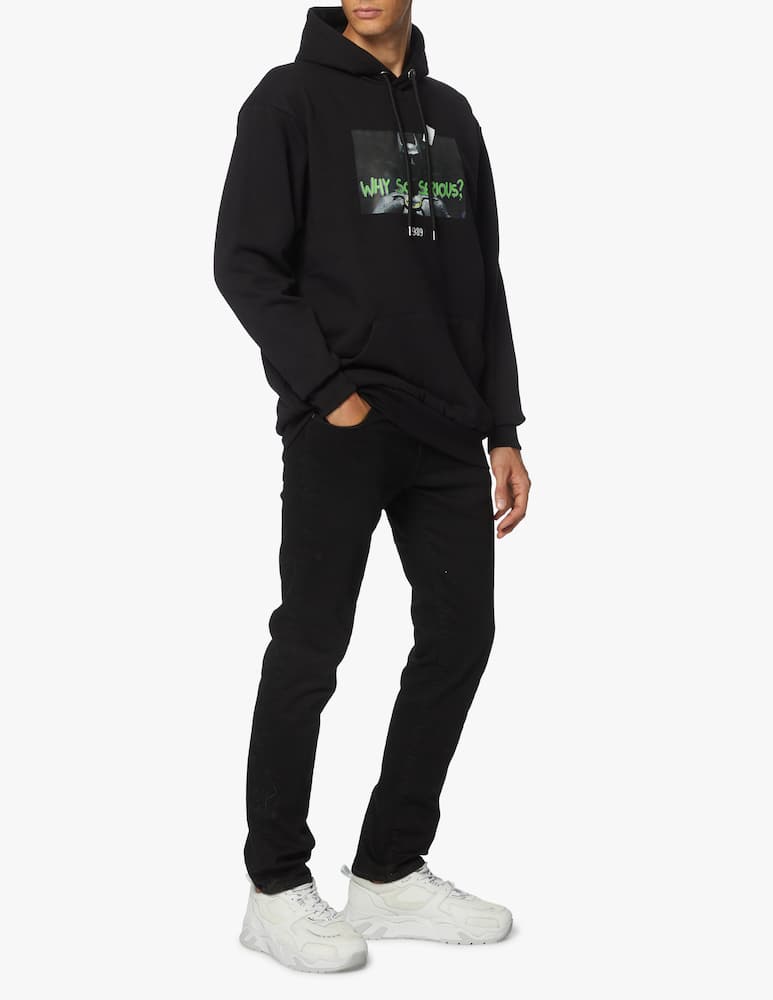 rinascente Throwback Felpa con cappuccio batman