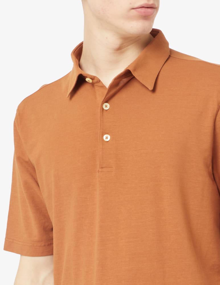 rinascente Gran Sasso Polo maniche corte jersey ice cotton