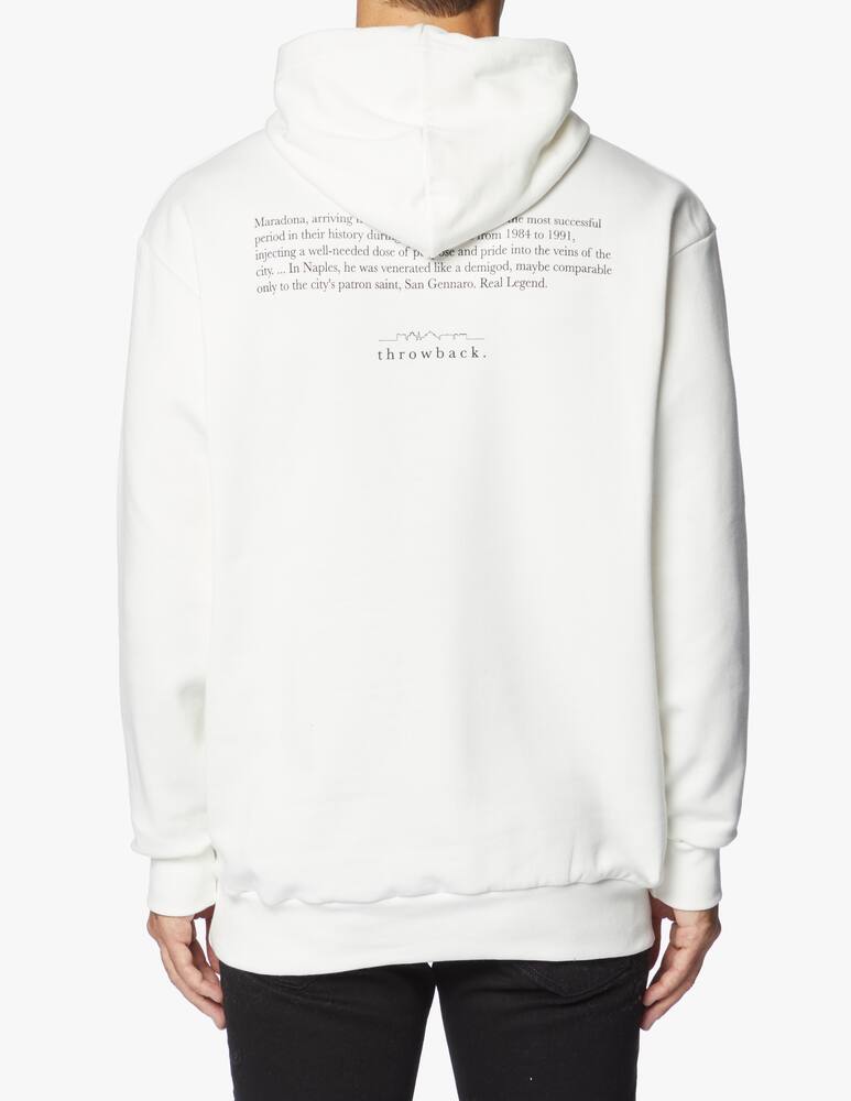 rinascente Throwback Felpa con cappuccio diego maradona