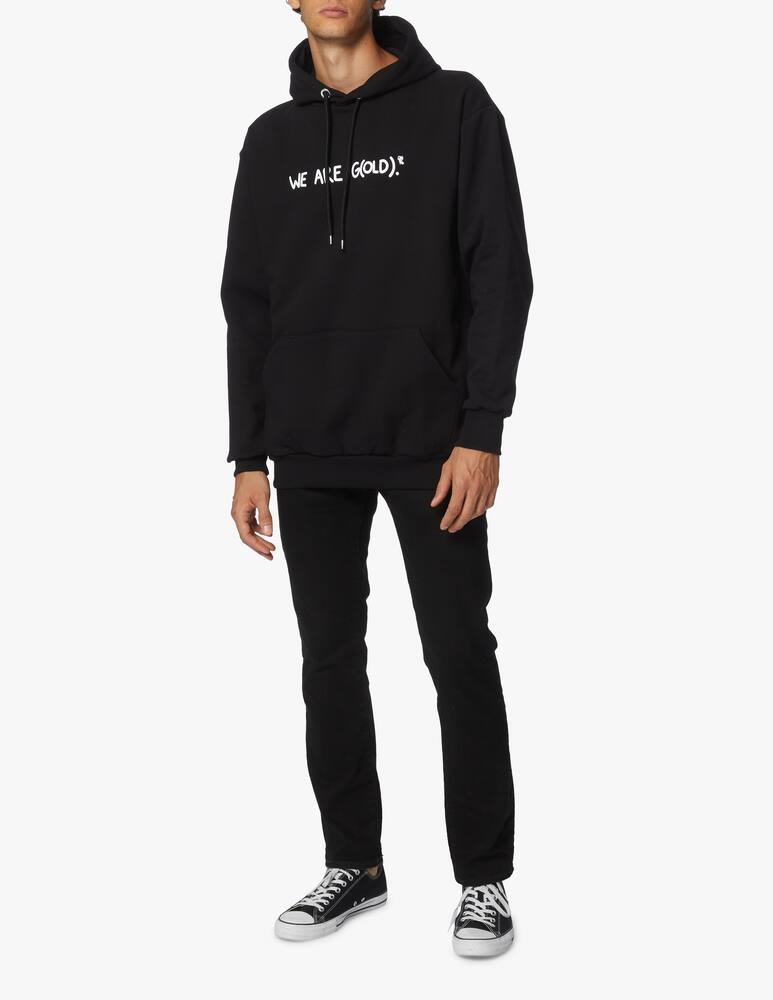 rinascente Throwback We are gold hoodie