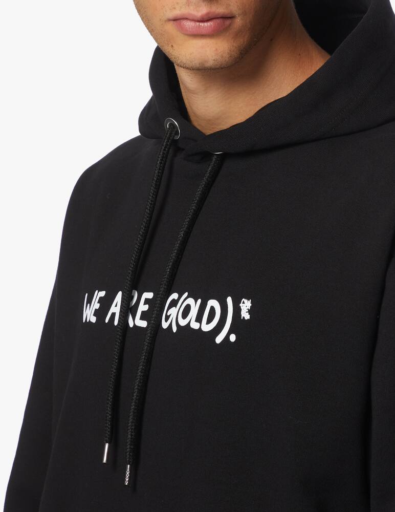 rinascente Throwback We are gold hoodie