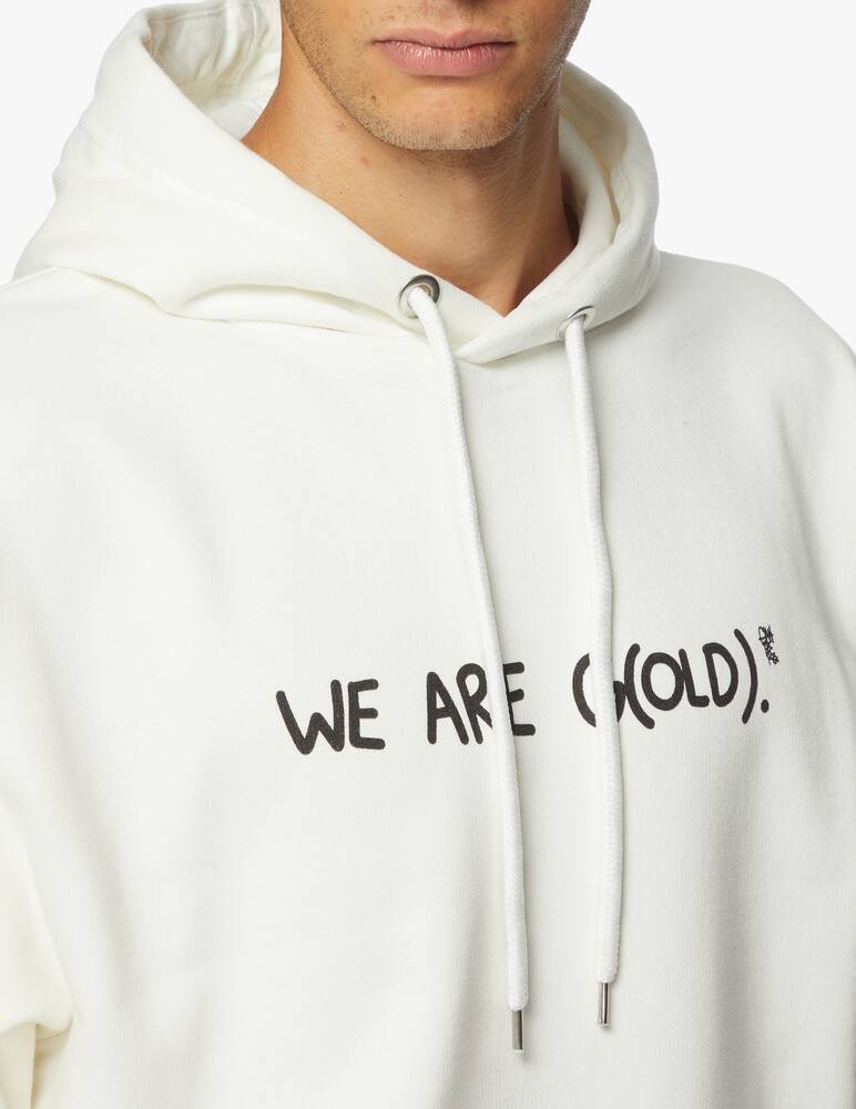 rinascente Throwback Felpa con cappuccio we are gold