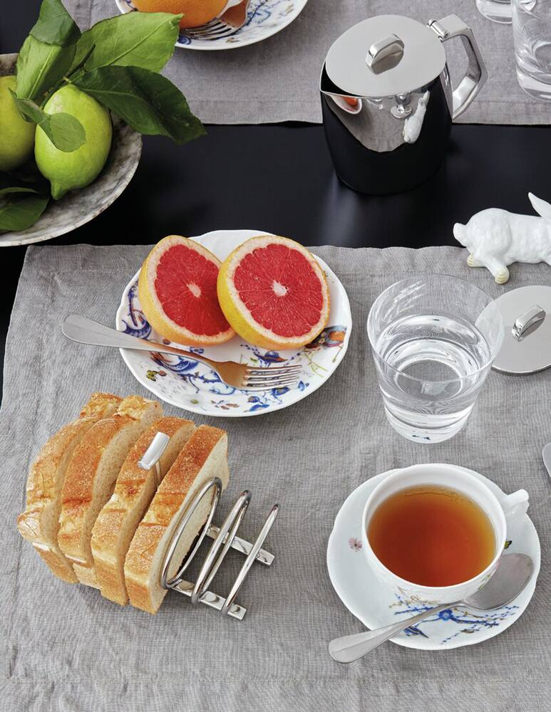 rinascente Sambonet Porta Toast 6 Fette - Acciaio Inox