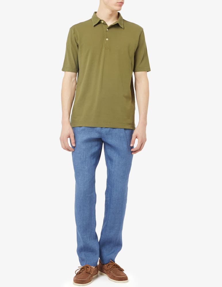 rinascente Gran Sasso Jersey ice cotton polo