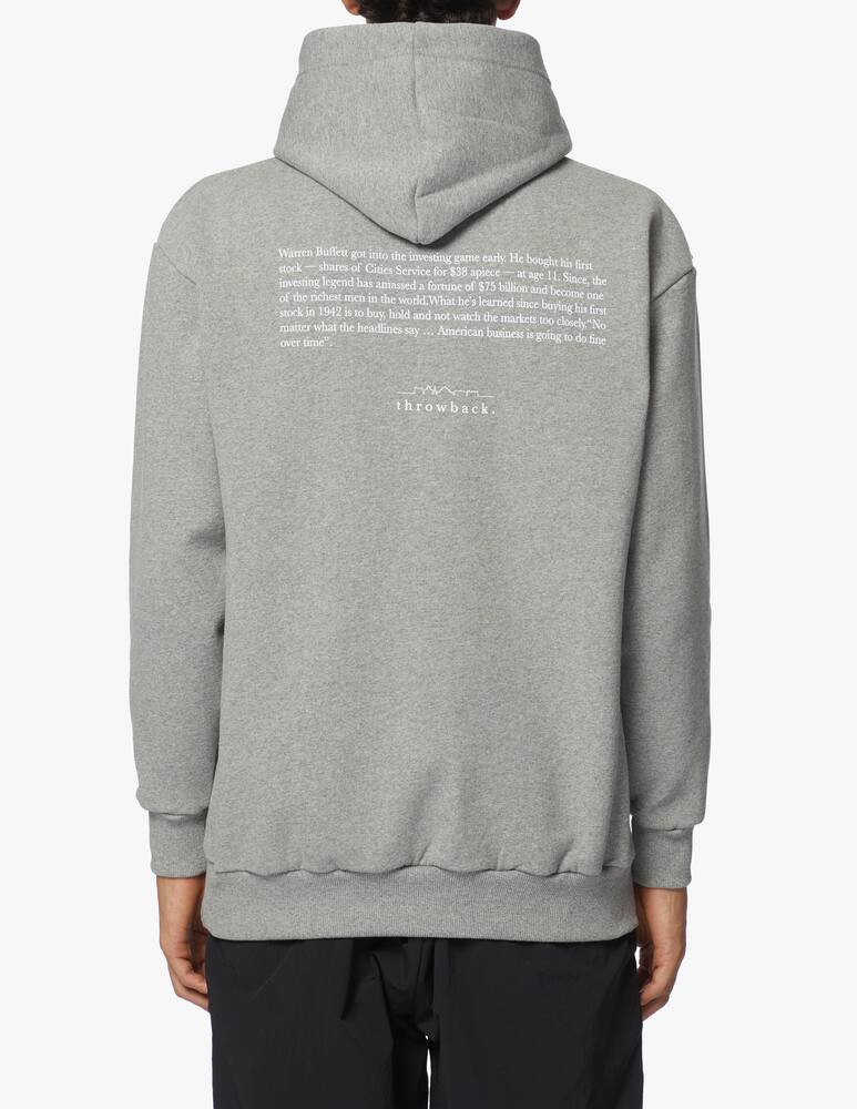 rinascente Throwback Warren buffett hoodie 