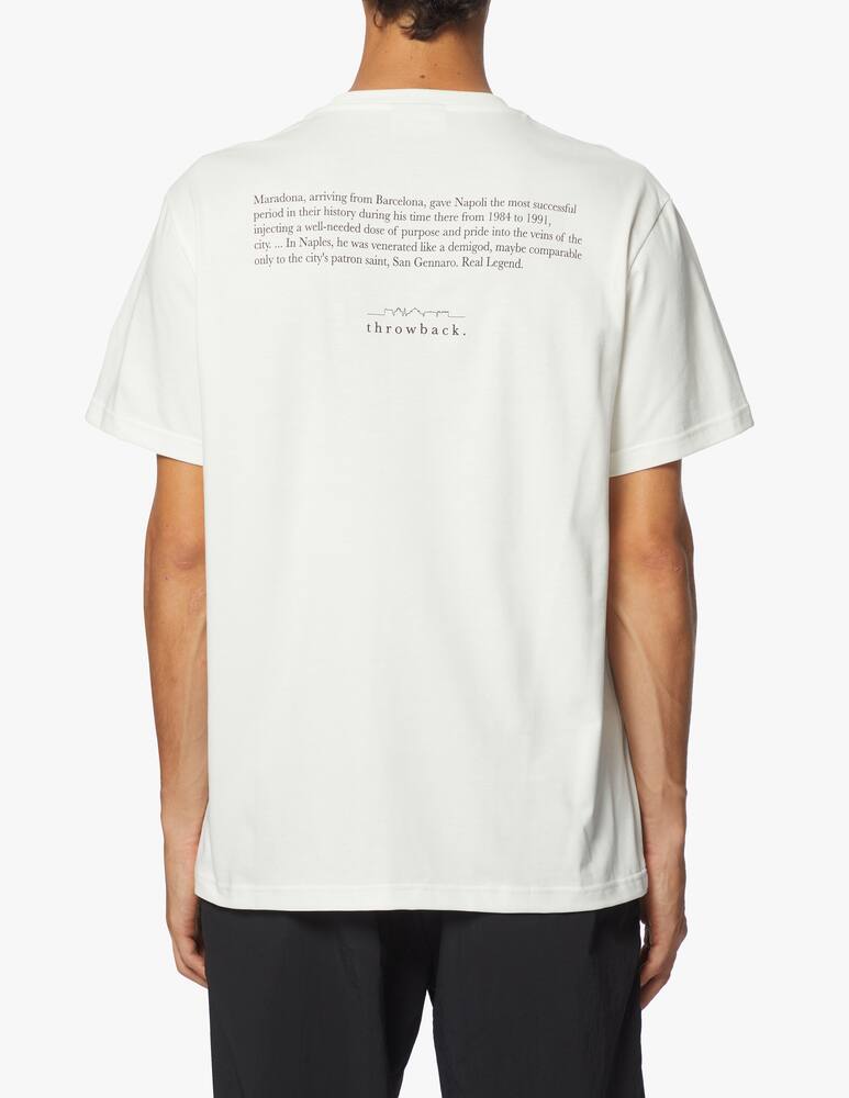 rinascente Throwback  maglietta girocollo diego maradona