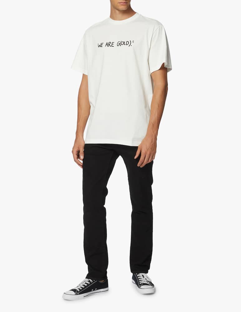 rinascente Throwback  maglietta girocollo we are gold