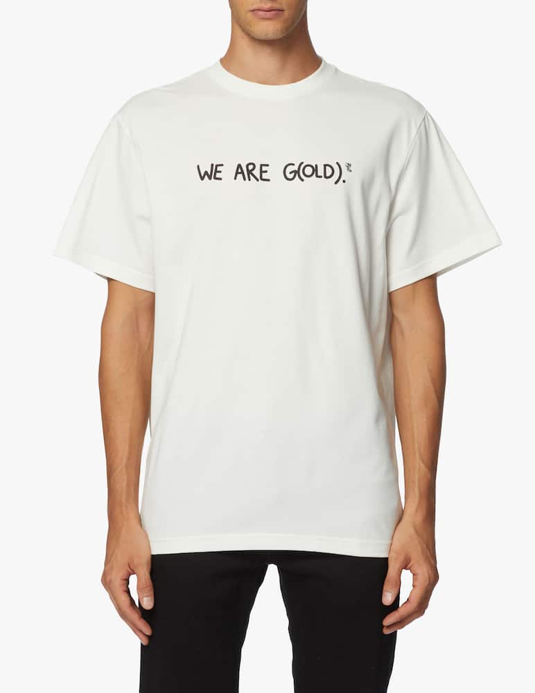 rinascente Throwback  maglietta girocollo we are gold