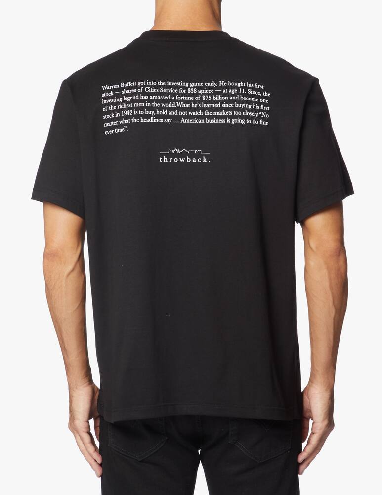 rinascente Throwback Warren buffett t-shirt