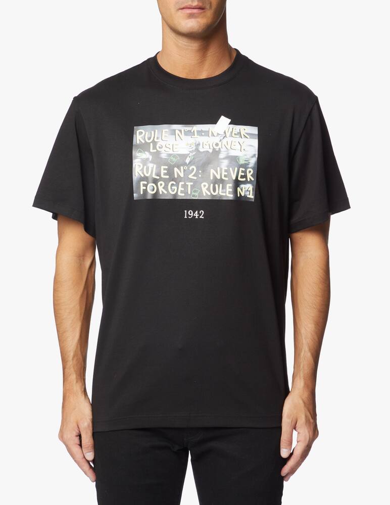 rinascente Throwback Warren buffett t-shirt