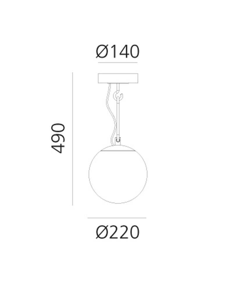 rinascente Artemide Nh 14 Lampada da Sospensione - Nero