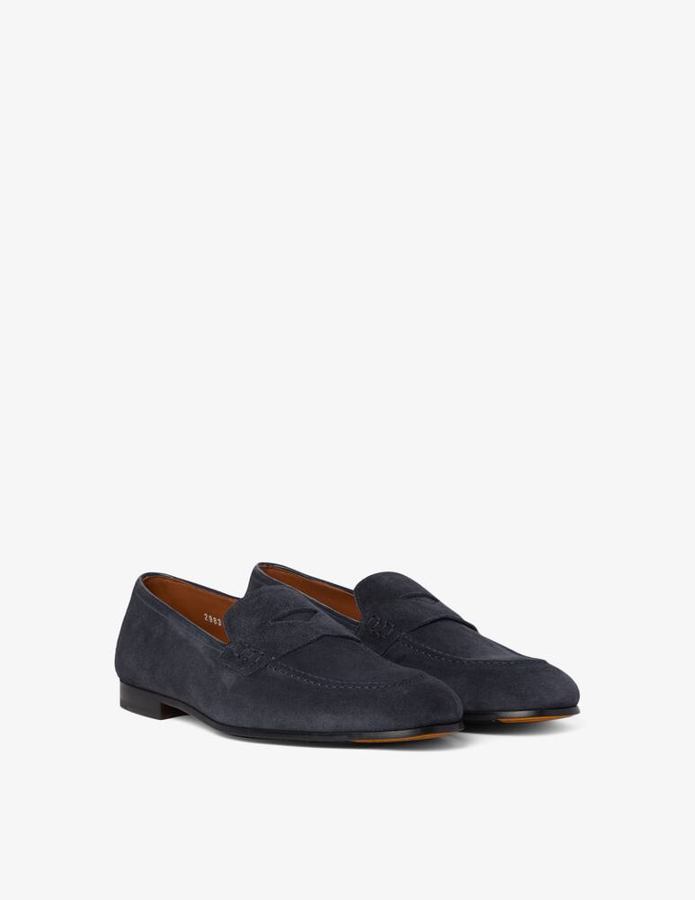 rinascente Doucal's Loafer adler wash suede