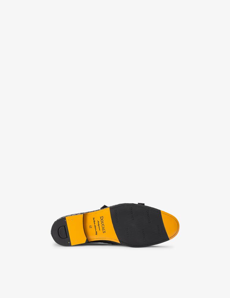 rinascente Doucal's Scarpe doppia fibbia intreccio straw