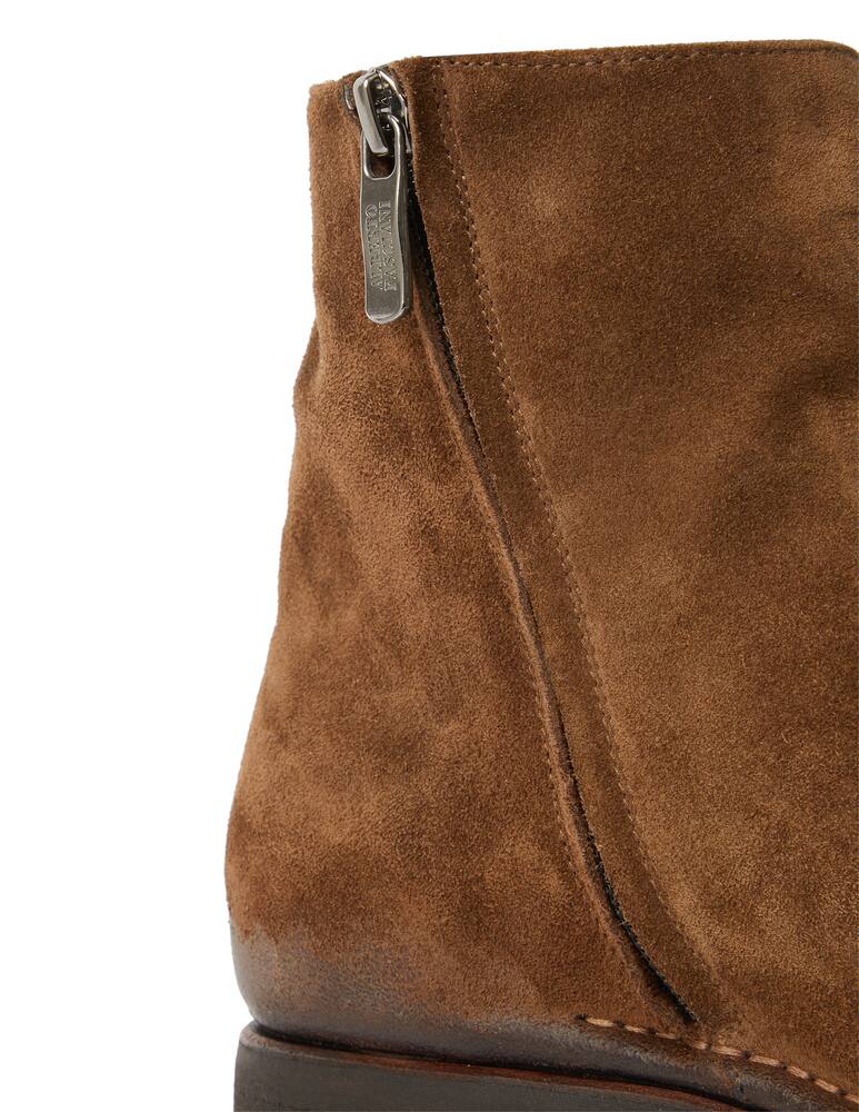 rinascente Alberto Fasciani Stivaletto con zip in suede