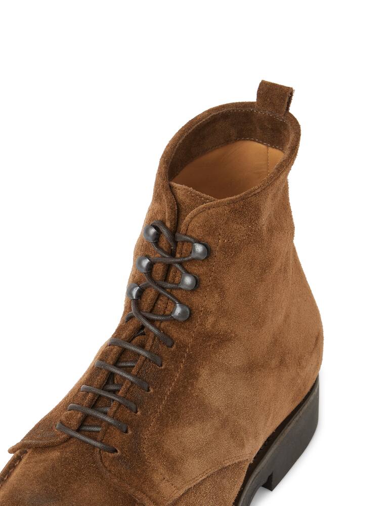 rinascente Alberto Fasciani Stivaletto stringato in suede