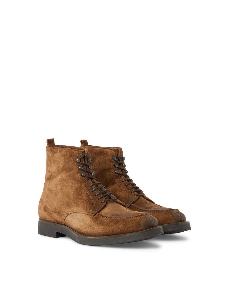 rinascente Alberto Fasciani Stivaletto stringato in suede