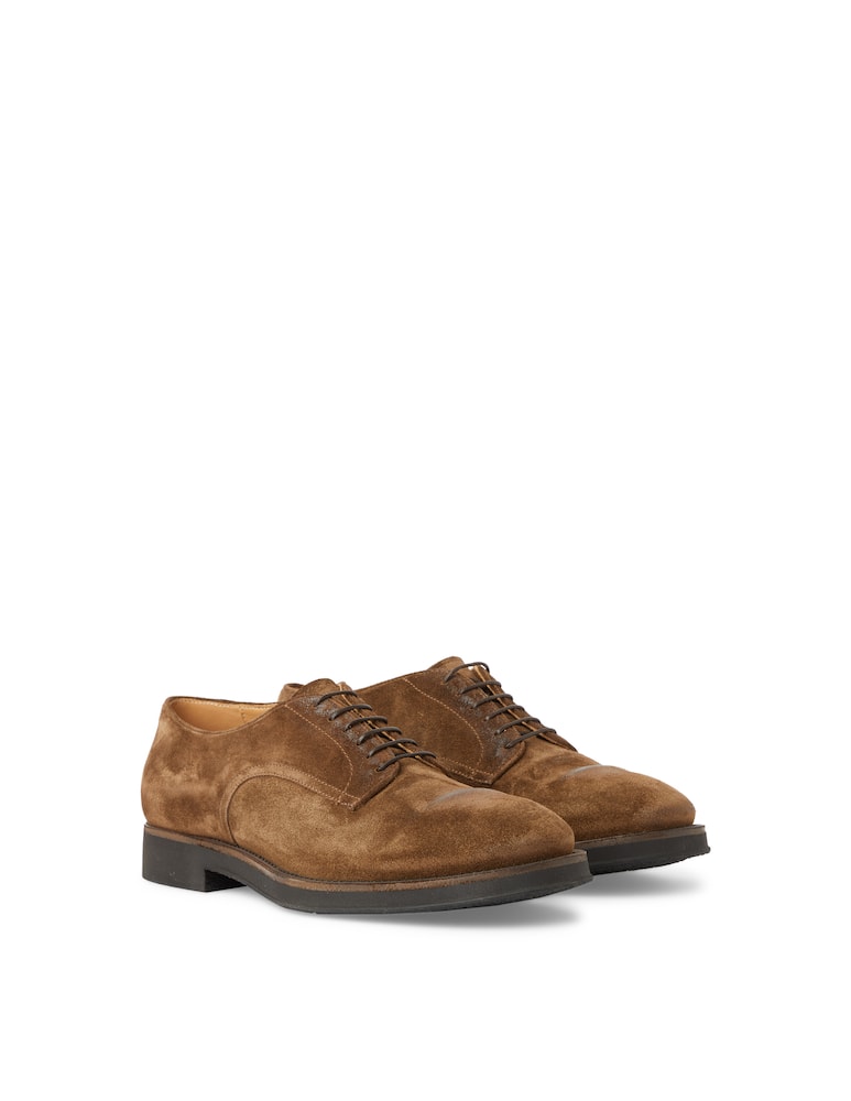 rinascente Alberto Fasciani Suede derby shoes