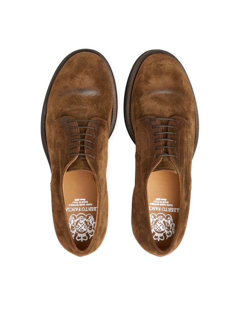 rinascente Alberto Fasciani Suede derby shoes