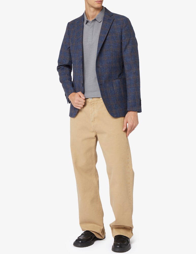 Sartoria Italiana Jacket check sfoderata d7 - picture 2 Sartoria Italiana Jacket check sfoderata d7 - picture 2