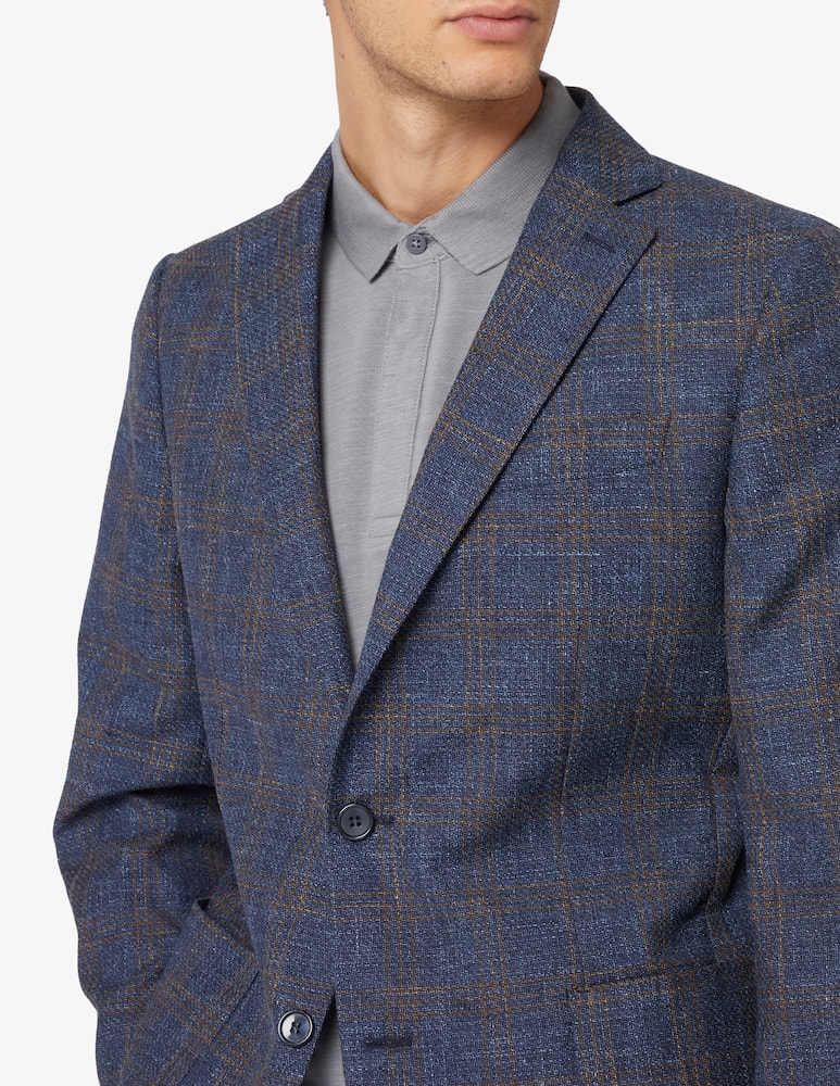 Sartoria Italiana Jacket check sfoderata d7 - picture 4 Sartoria Italiana Jacket check sfoderata d7 - picture 4