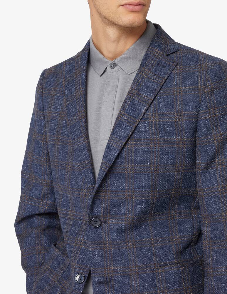 rinascente Sartoria Italiana Giacca check sfoderata d7