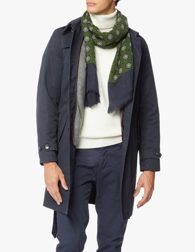 rinascente Altea Sciapa in lana ricamo macro fiore