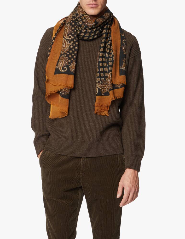 rinascente Altea Micro cashmere wool scarf