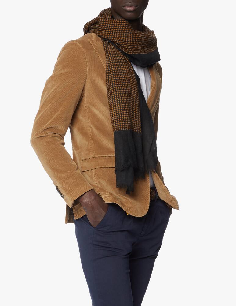 rinascente Altea Printed wool scarf