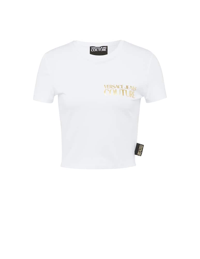 rinascente Versace Jeans Couture T-shirt logo girocollo in cotone