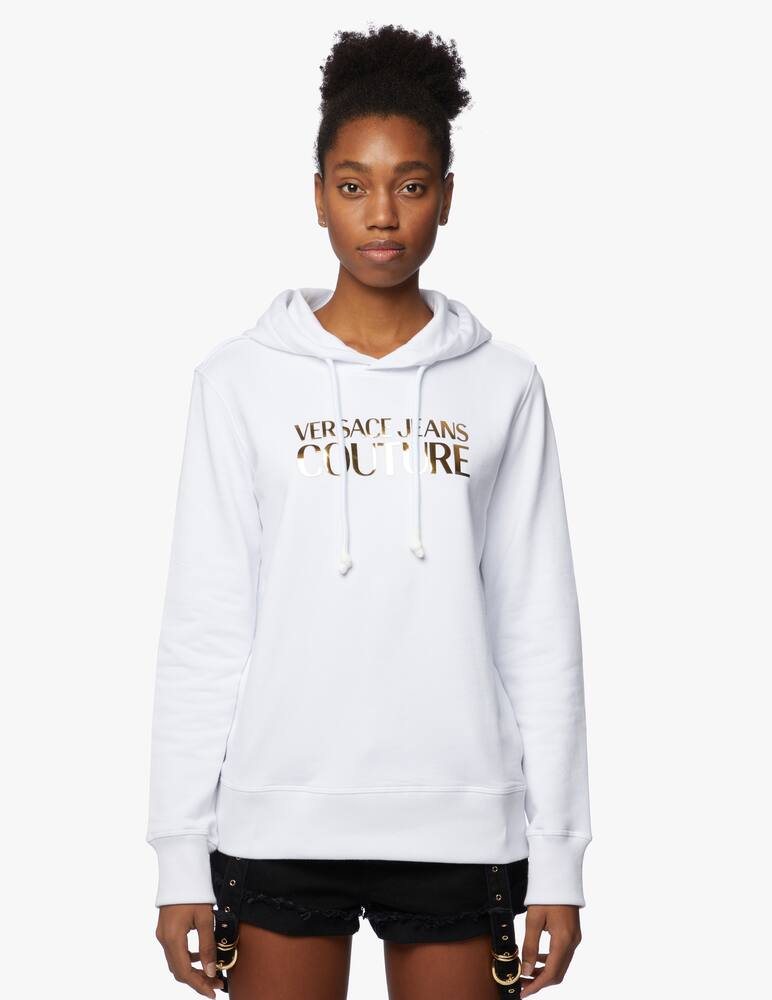 rinascente Versace Jeans Couture Felpa con cappuccio Logo foil
