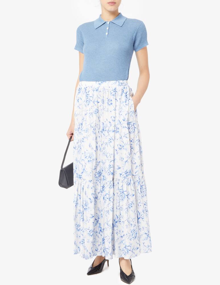 rinascente LAVI Couture Gonna maxi a balze Costarica