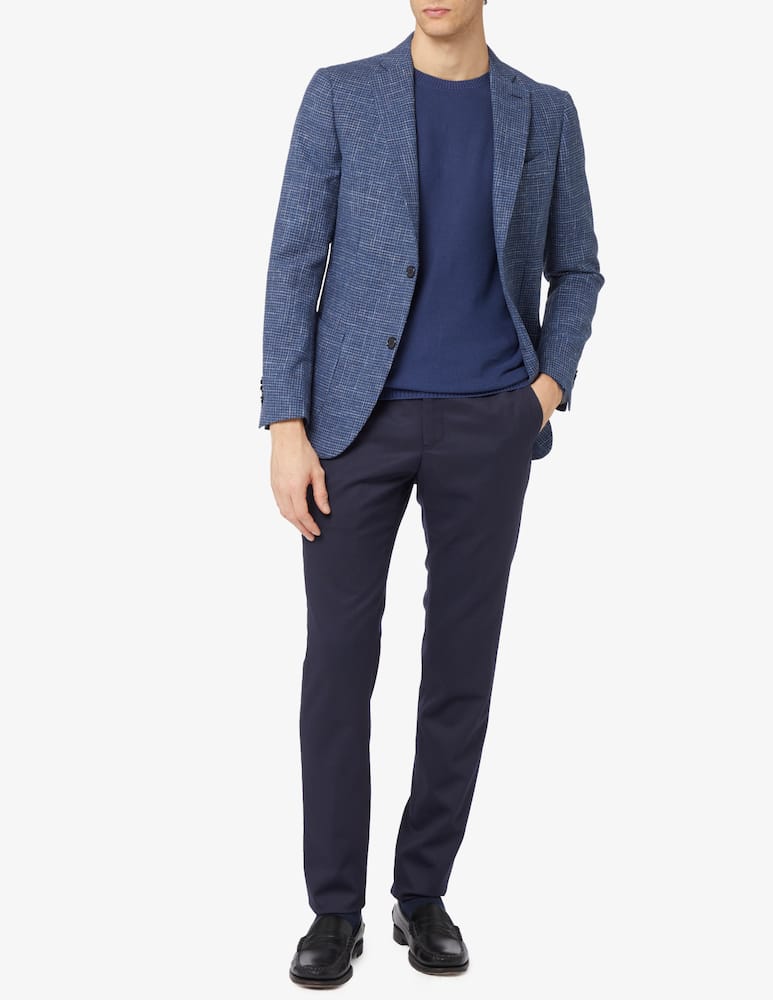Ferrante Maglia girocollo nido d ape cotone f12 - immagine 2 Ferrante Maglia girocollo nido d ape cotone f12 - immagine 2