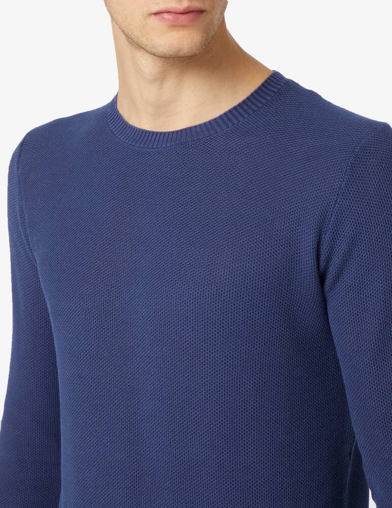 Ferrante Maglia girocollo nido d ape cotone f12 - immagine 4 Ferrante Maglia girocollo nido d ape cotone f12 - immagine 4