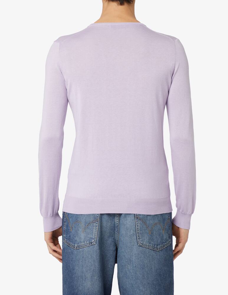 rinascente Ferrante F14 cotton and silk crewneck jumper
