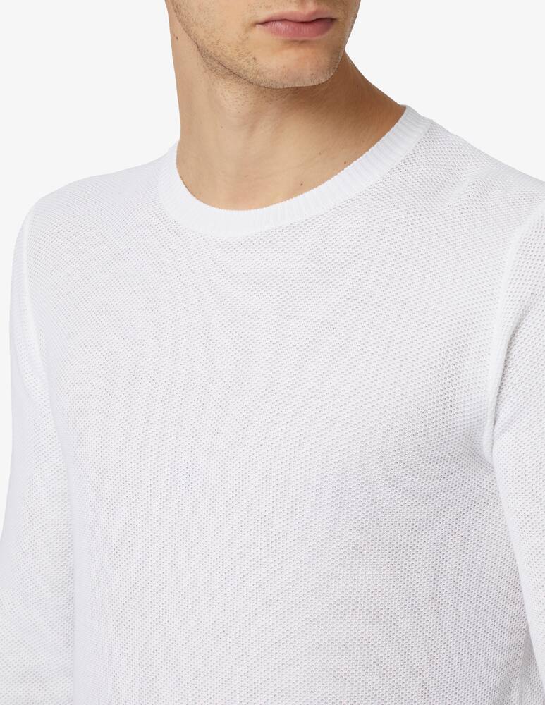 rinascente Ferrante Maglia girocollo nido d ape cotone f12