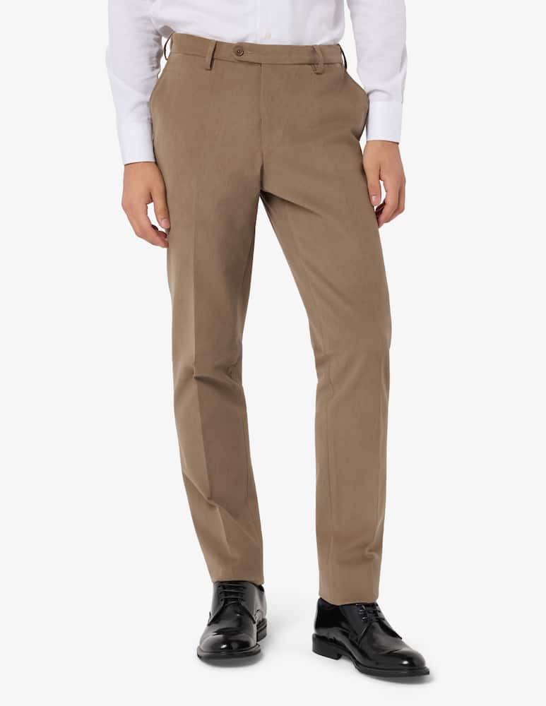 Sartoria Italiana Pantaloni in drill di cotone con assetto variabile Mix&Match - immagine 1 Sartoria Italiana Pantaloni in drill di cotone con assetto variabile Mix&Match - immagine 1