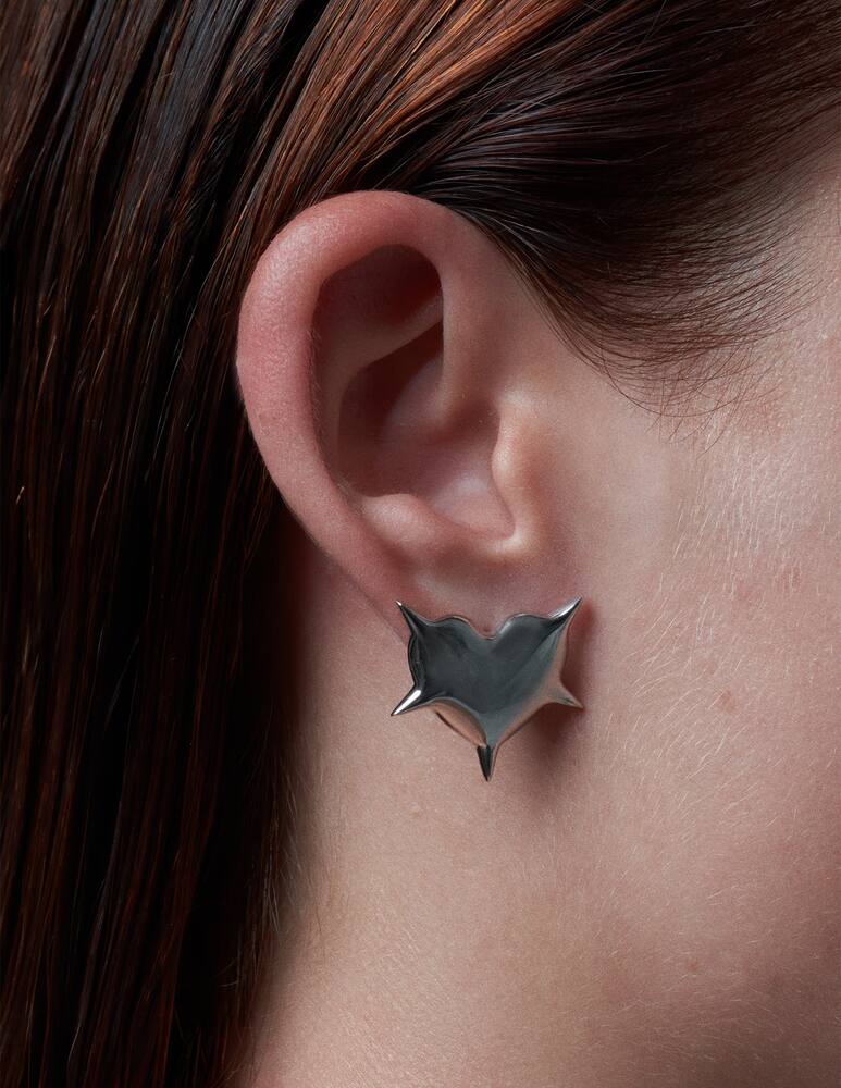 rinascente LAG World Heart punched earring