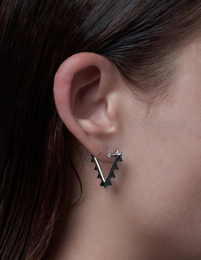 rinascente LAG World Triangle saw earring