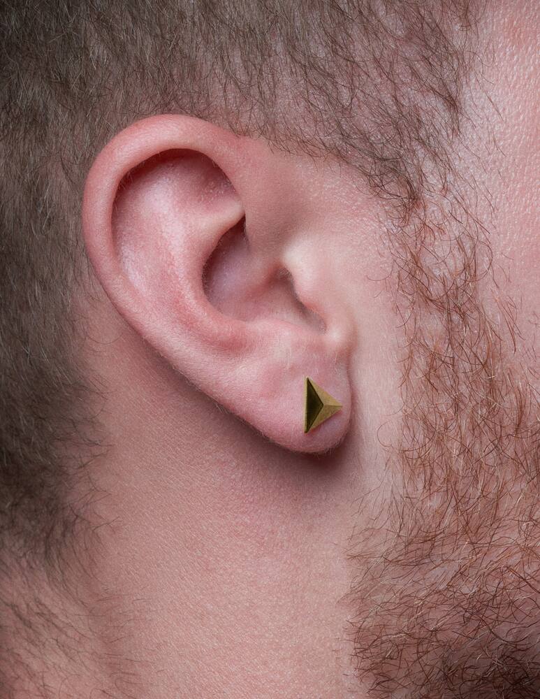 rinascente LAG World Stud bullet earring