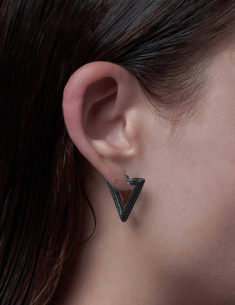 rinascente LAG World Lil triangle earring artic