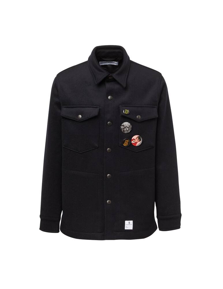Department 5 Wool cloth shirt-jacket color - picture 1 Department 5 Wool cloth shirt-jacket color - picture 1